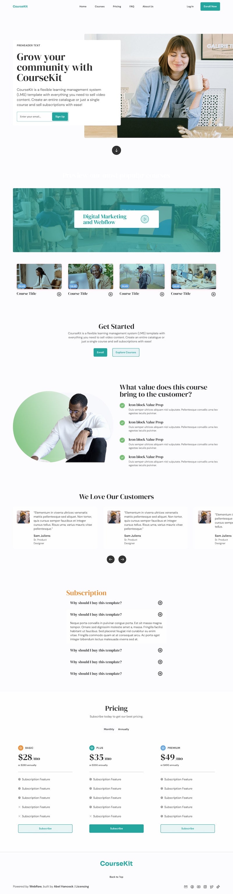 CourseKit Screenshot